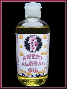 PURE SWEET ALMOND OIL *Massage/Skin/HairCare/Bath Oil*  