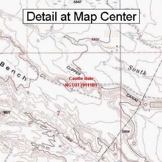   Map   Castle Dale, Utah (Folded/Waterproof)