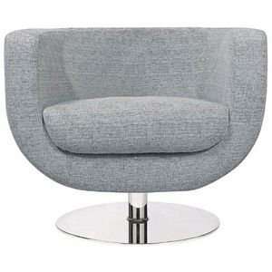  Nuevo Living   Simone Lounge Chair   Grey Mona Fabric 