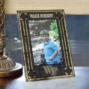  Wake Forest State Art Glass Frame