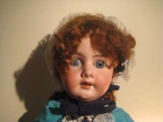 ANTIQUE AM GERMANY  Bisque Child Doll DEP STUNNING COMPOSITION 24 
