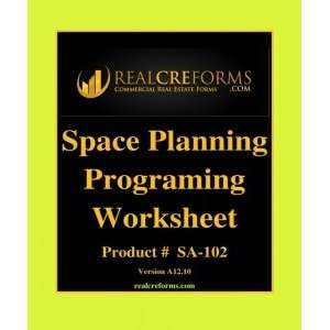  Space Planning Worksheet And Space Utilization Office 