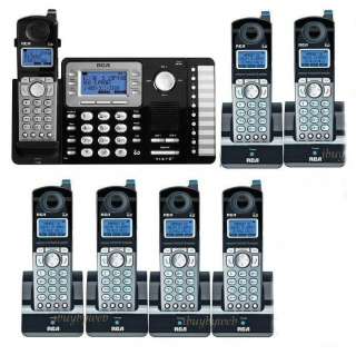 RCA 25212 +6 25055RE1 DECT 6.0 2 Line 7 Cordless Phones  