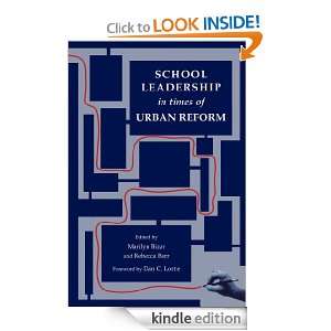 School Leadership in Times of Urban Reform (Topics in Educational 
