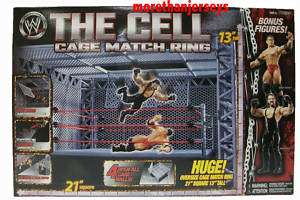 WWE CELL CAGE MATCH RING UNDERTAKER ORTON BONUS 2007  