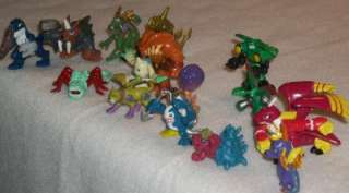 Bandai Lot of 15 Mini Figures 1997 2001 Takahashi Others Digimon Yu Gi 