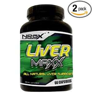  NRG X Labs Liver Maxx Capsules, 60 ct Bottle (Quantity of 