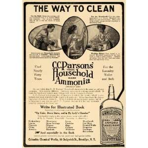   Work Parson Household Ammonia   Original Print Ad