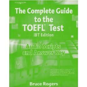  The Complete Guide to the TOEFL Test, iBT Audio Script and Answer 