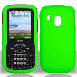 Red Rubberized Hard Case Cover for Tracfone LG 500G P4 DM PDA  