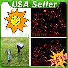 Solar Power 100 Red Color LED String Fairy Light Xmas Christmas Party 