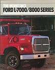1989 Ford L 7000/8000 Series Workforce Truck Brochure