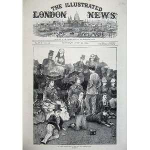  1872 LordS Cricket Ground Eton Harrow Match Sport