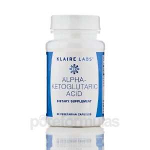  Klaire Labs Alpha Ketoglutaric Acid 300 mg 60 Vegetarian 