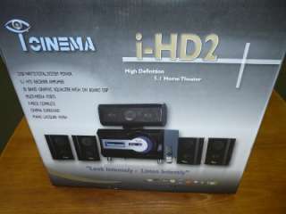 NEW I Cinema I HD2 HD 5.1 Home Theater System 2100 Watt  