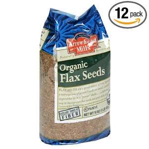 Arrowhead Mills Organic Flax Seeds Grocery & Gourmet Food