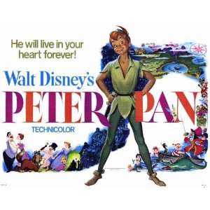  Peter Pan Movie Poster (22 x 28 Inches   56cm x 72cm 