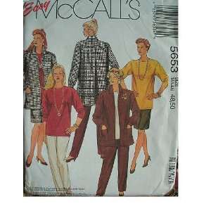  WOMANS JACKET, TOP, SKIRT & PANTS SIZES 48 50 EASY 