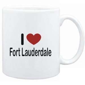  Mug White I LOVE Fort Lauderdale  Usa Cities