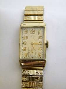 Vintage Mens Watch Waltham 17 jewels 356  