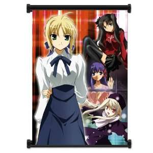 Fate Stay Night Anime Fabric Wall Scroll Poster (16x21 