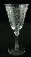 Vintage Fostoria Crystal Glass Romance 4 oz Claret Wine Elegant Stem 