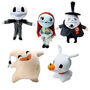  Nightmare Before Christmas Series 1 Plush Set Toys 