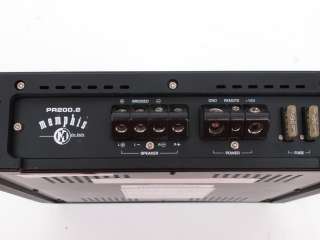 Memphis P200.2 2 Channel Car Audio Amplifier  