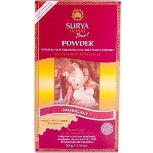 Surya Henna Brasil Powder, Natural Hair Coloring and Treatment Powder 