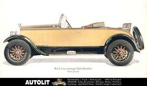 1927 Buick Model 54 Sport Roadster Factory Photo  