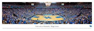 Kentucky Wildcats Basketball RUPP ARENA Panorama Poster  