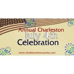   Vinyl Banner   Annual Charleston July 4th Celebration 