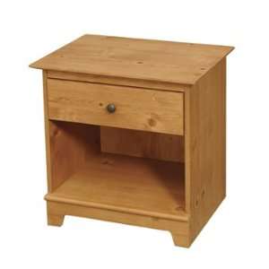  Spiced Pine Nightstand Bedside Table