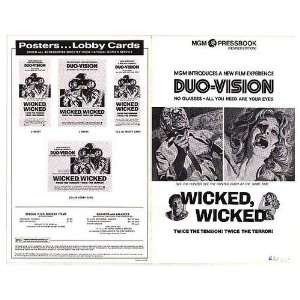 Wicked Wicked Original Movie Poster, 8 x 13 (1973) 