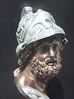 Bronze 21 ZEUS Roman Art Deco Sculpture Bust NEW