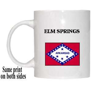  US State Flag   ELM SPRINGS, Arkansas (AR) Mug 