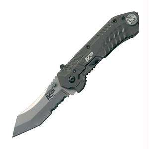  Military Police Magic Scoop Back Tanto, Serrated Sports 