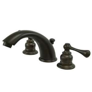  Kingston Brass Two Handle Widespread Lavatory Faucet with 