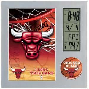  Chicago Bulls Digital Desk Clock