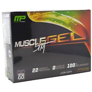 Muscle Pharm MuscleGel Shot Variety 12 Gel Packs Fat Loss System