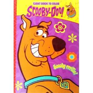  Scooby doo  Giant Book to Color   Scooby rrrific Toys & Games