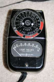 Vintage OLD GE Light Meter Exposure Meter MODEL 8DW58Y1  