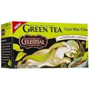  Gen Mai Cha Tea Bags, 20 ct (Quantity of 5) Health 