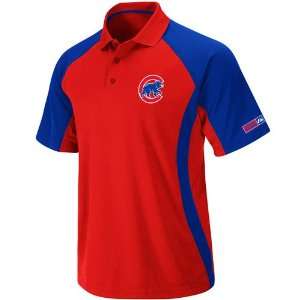  Majestic Chicago Cubs Red Royal Blue Firefist Synthetic 