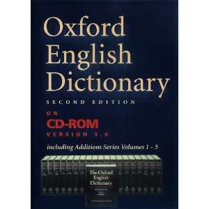  Oxford English Dictionary, The Single User Windows 