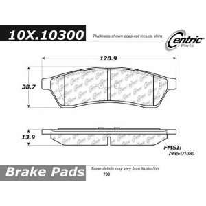     Posi Quiet Ceramic Brake Pads with Shims   #105.10300 Automotive