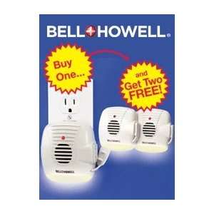  Bell+Howell 3 in 1 Ultrasonic Pest Repeller Patio, Lawn & Garden