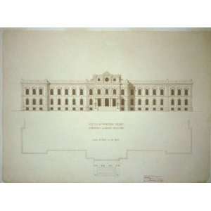  Library of Congress,Washington, D.C. Sketch,John Fraser 