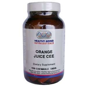  Healthy Aging Nutraceuticals Orange Juice Cee 150 Chewable 