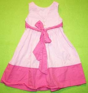 Copper Key sz 24 mos 2T Girls Pink Dress Summer XK9  